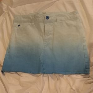 Juniors mini skirt